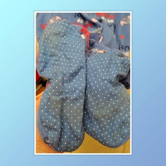 Disney Eeyore Adult Women's Footed Pajamas/costume size Large - Picture 3 of 4